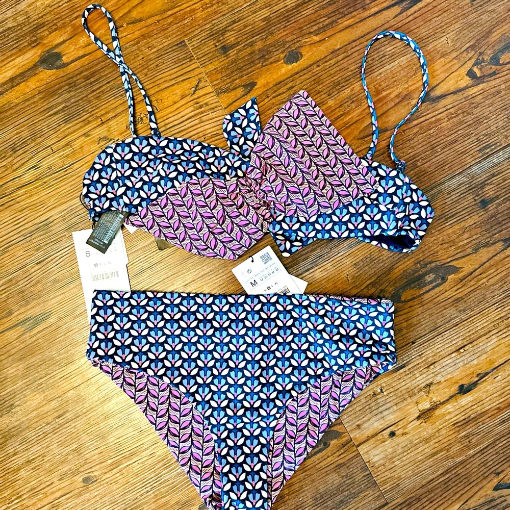 Zara bikini set( top and bottom)